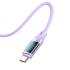 Mcdodo CA-1940 Digital HD Silicone Type-C To Type-C 100W Data Cable 1.2M - Purple